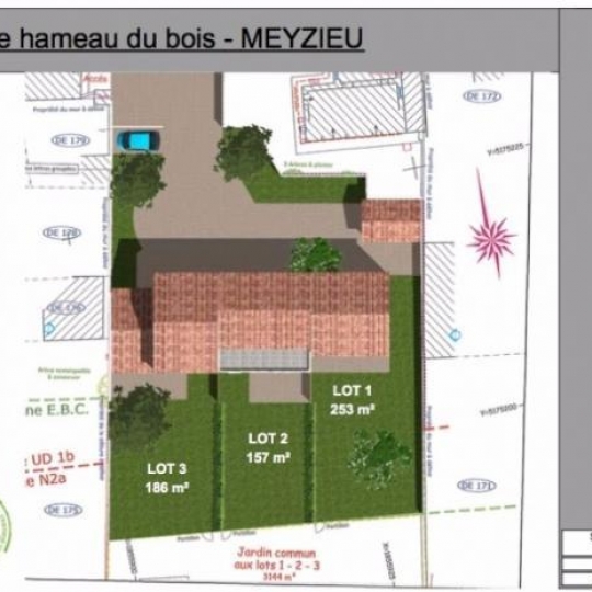  Annonces GENAS : Maison / Villa | DECINES-CHARPIEU (69150) | 90 m2 | 258 900 € 