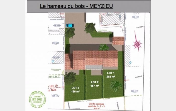 Annonces GENAS : Maison / Villa | MEYZIEU (69330) | 90 m2 | 269 700 € 