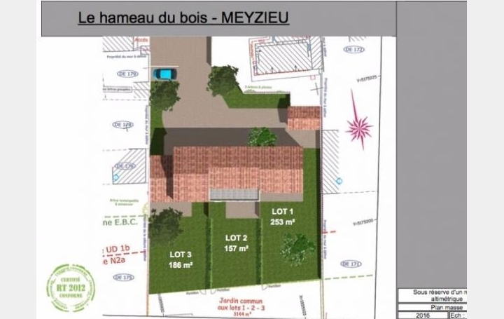 Annonces GENAS : Maison / Villa | DECINES-CHARPIEU (69150) | 90 m2 | 258 900 € 