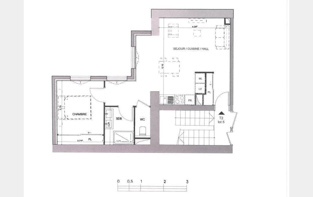 Annonces GENAS : Appartement | LYON (69005) | 58 m2 | 390 000 € 