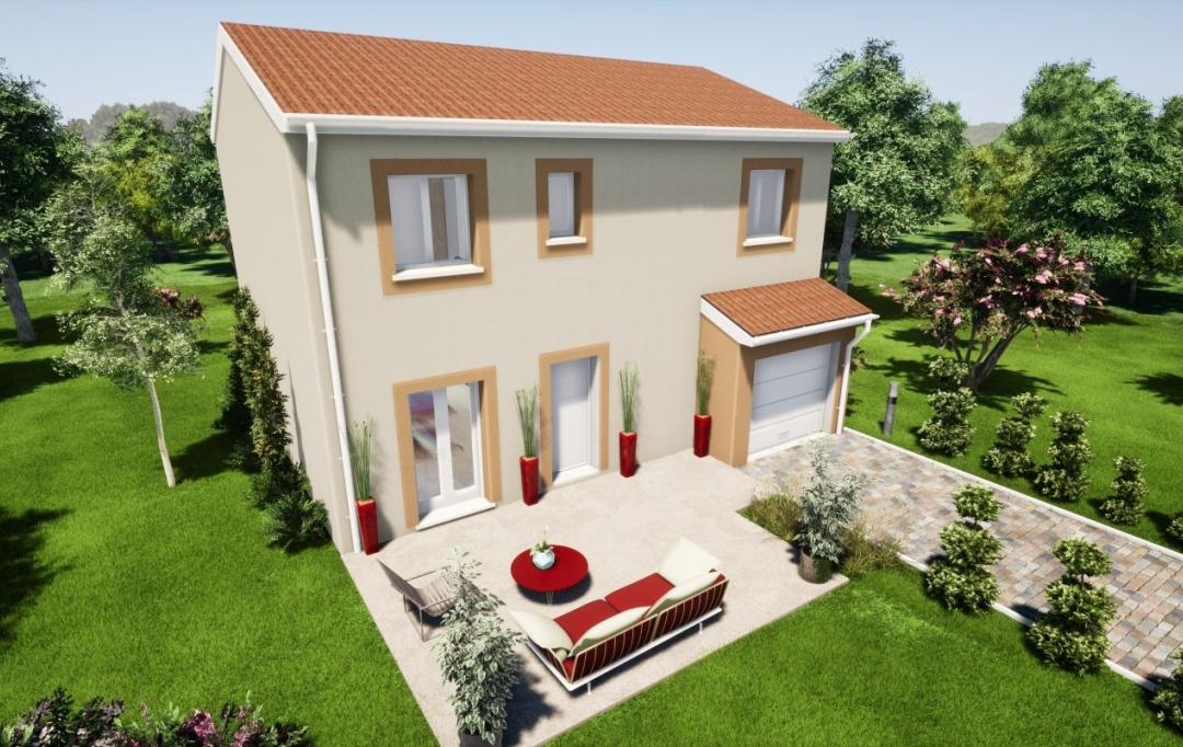 LOGI-C filiale du Groupe ESR PROM-S : Maison / Villa | CHALAMONT (01320) | 100 m2 | 229 800 € 